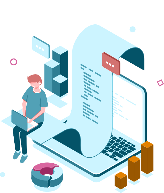 Illustration plateforme Associations de commercants